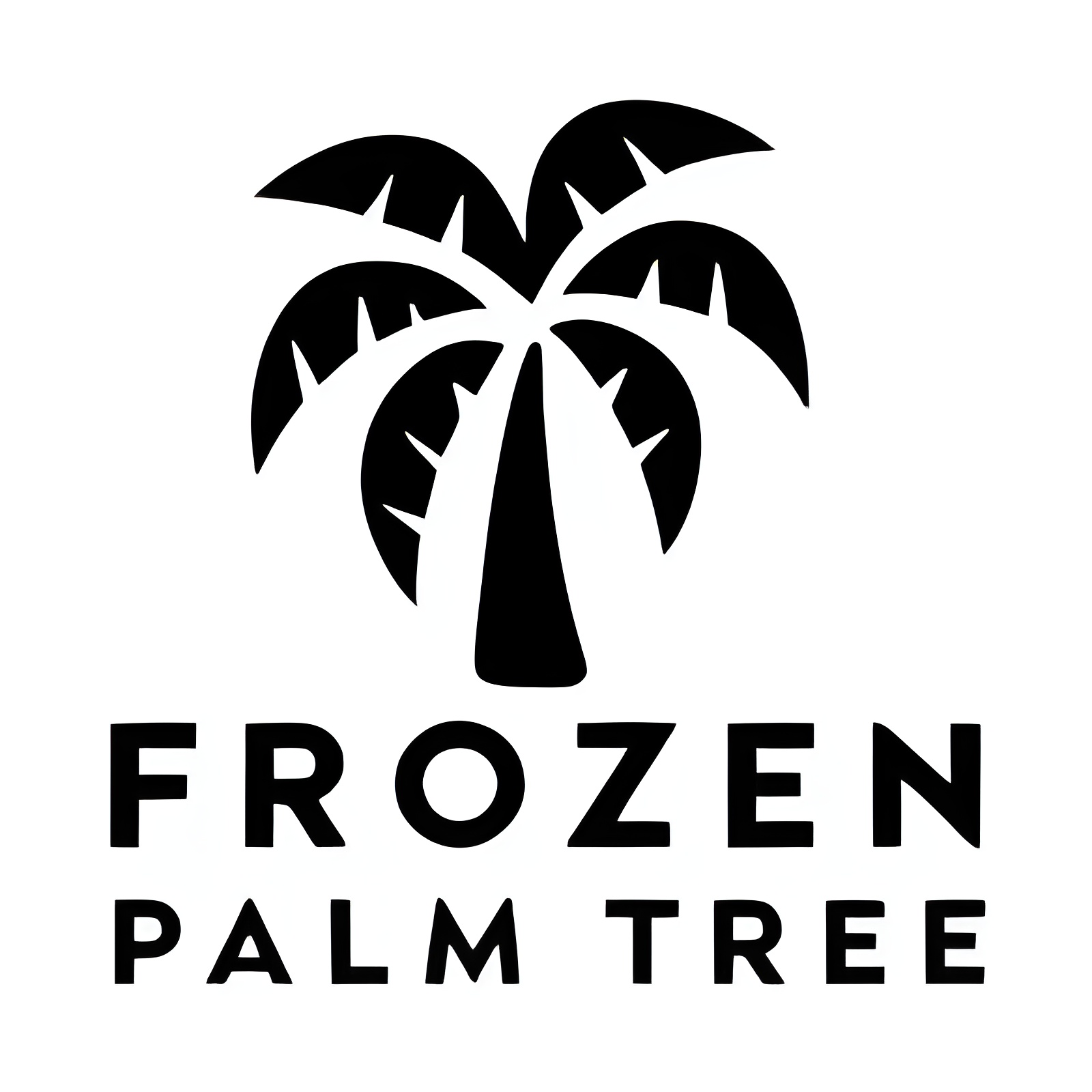 Frozen Palm Tree