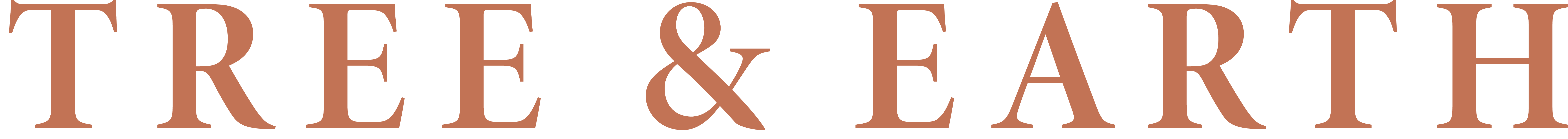 Tree & Earth skincare