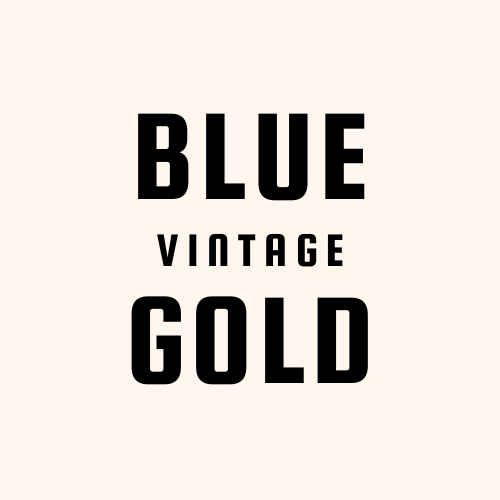 Blue Gold Vintage